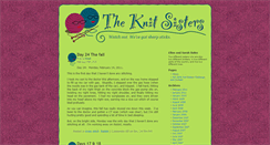 Desktop Screenshot of knitsisters.com